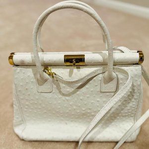 Vera Pelle (Italian brand) leather frame bag